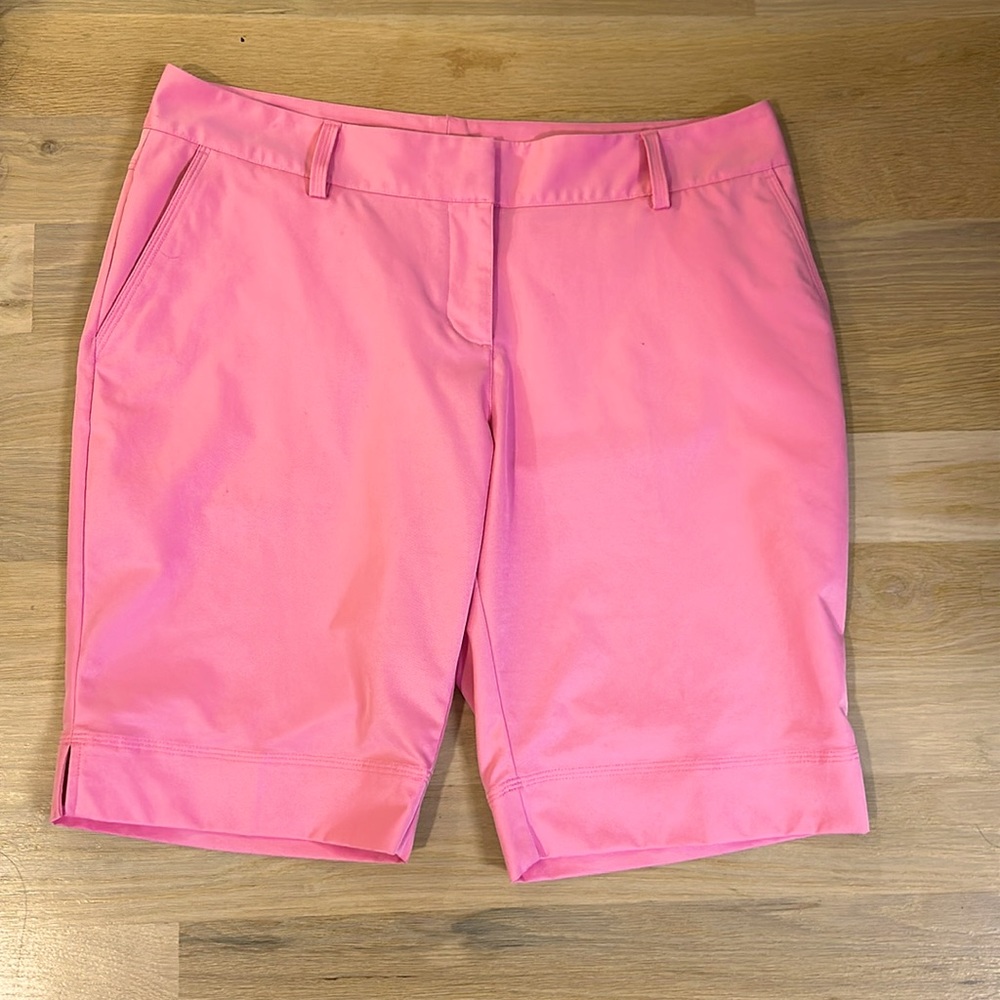 adidas Coral Pink Athletic Shorts